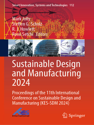 cover image of Sustainable Design and Manufacturing 2024